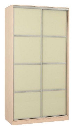 Шкаф-купе Рио 2-600 (дуб млечный крем  1200х604х2305)