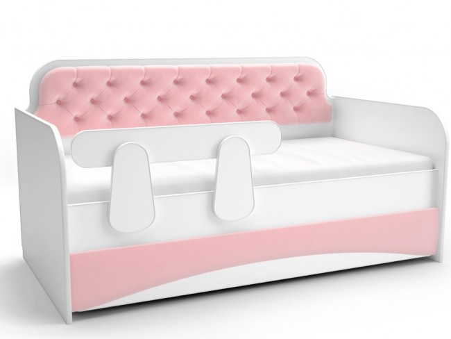Детская кровать тахта "Розовый нежный" 