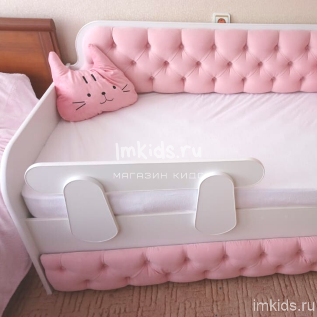 Детская кровать тахта "Розовый нежный" 