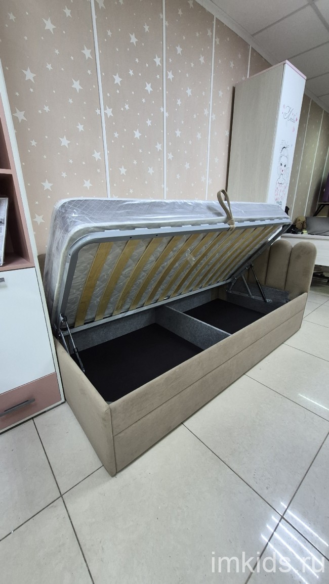 Кровать угловая Элис 190х90 с подъемным механизмом