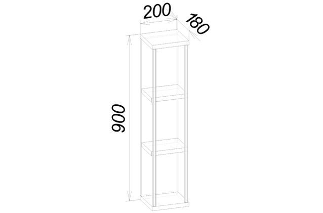 КОЛЛЕДЖ Навесная полка НП1