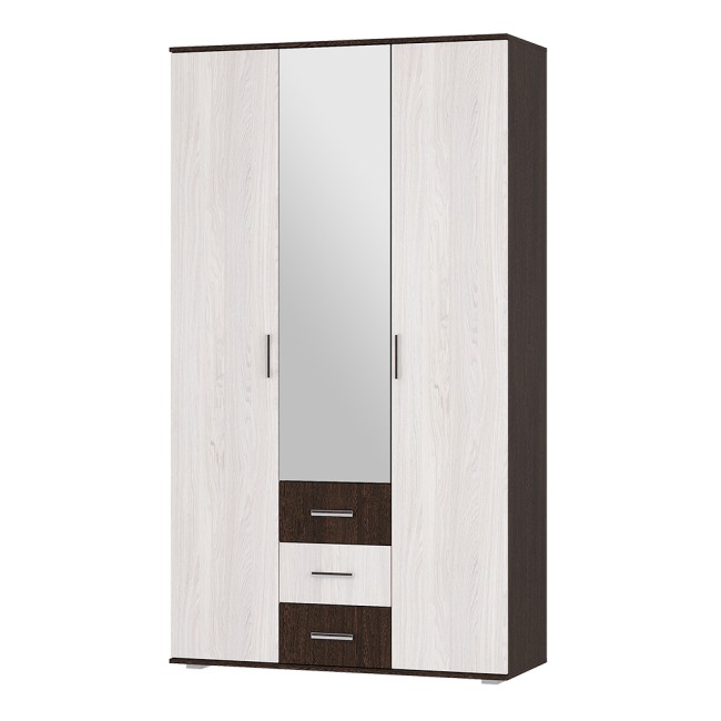 Гостиная Белла, венге/ясень белый. Комплект 2 Гостиная Белла, венге/ясень белый. Комплект 2