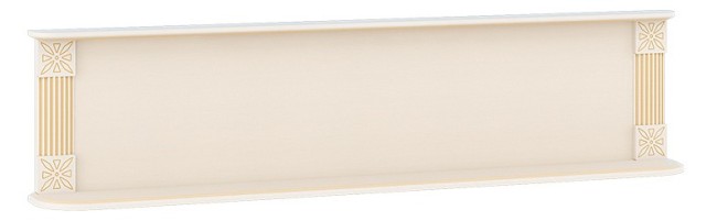 Полка навесная Афина МН-222-10 (крем   1420x150x340)