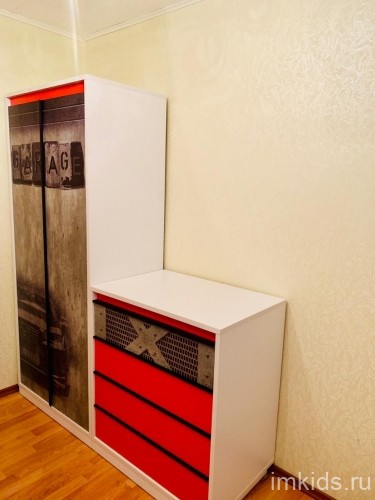 "Колледж" шкаф 2-х створчатый Ш1