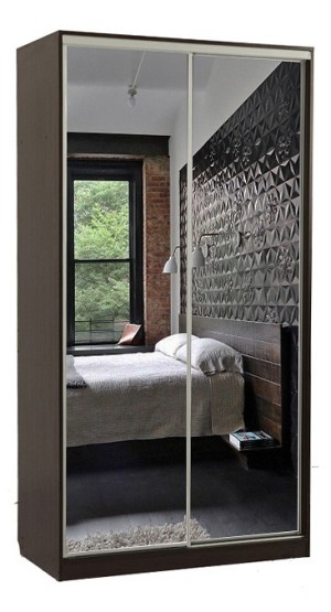 Шкаф-купе Рио 4-600 (венге зеркальный  1200х604х2305)