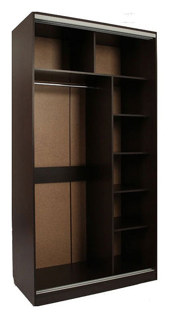 Шкаф-купе Рио 4-600 (венге зеркальный  1200х604х2305)
