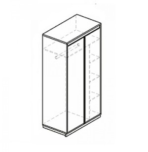 "Колледж" шкаф 2-х створчатый Ш2