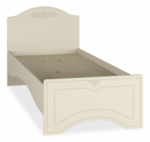 Кровать односпальная Ассоль плюс АС-26 (ваниль   2060x854x905)