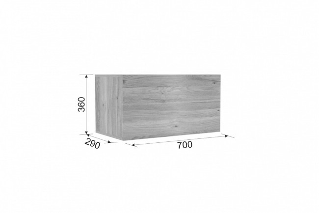 Стенка для гостиной Лайк КГ3 (дуб мария галька, дуб мария  )