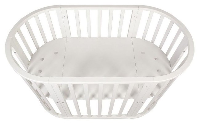 Кроватка Polini Kids Simple 911 (белый 1248x648x860) Кроватка Polini Kids Simple 911 (белый 1248x648x860)
