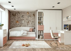 Гарнитур десткой комнаты "Лавис" комплект 2