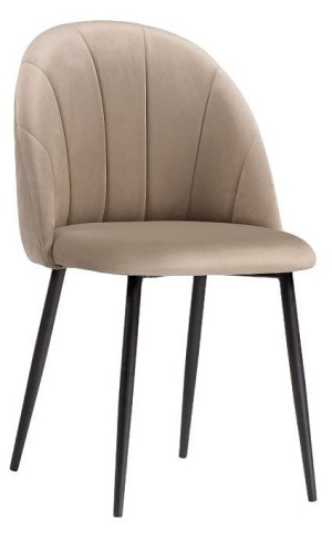 Стул Логан (черный  бежевый california 102 480x520x820)