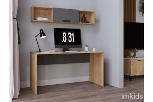 Кабинет Квартет-13, дуб крафт/графит. Комплект 1 Кабинет Квартет-13, дуб крафт/графит. Комплект 1