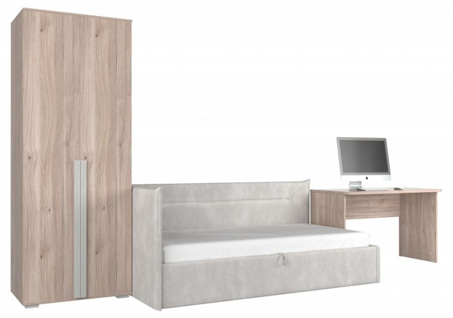 Гарнитур для детской Лайк К5 (дуб мария галька, дуб мария галька )