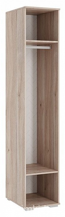 Шкаф платяной Алина (дуб мария белый с цветным рисунком  402x546x2100)