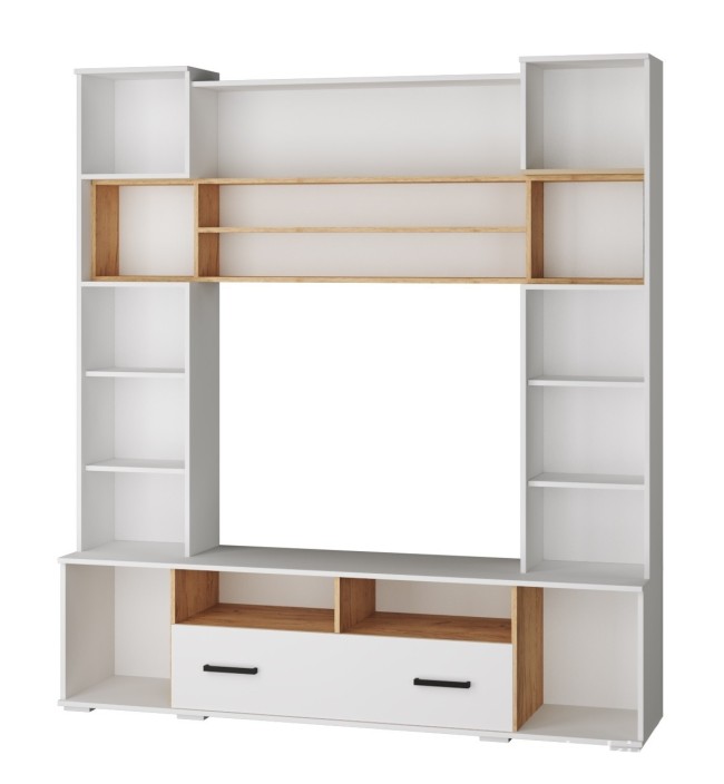 Центральная секция Оскар-18 ОГЦН-1, белый/дуб крафт