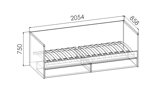 СМАРТИ Кровать КР1