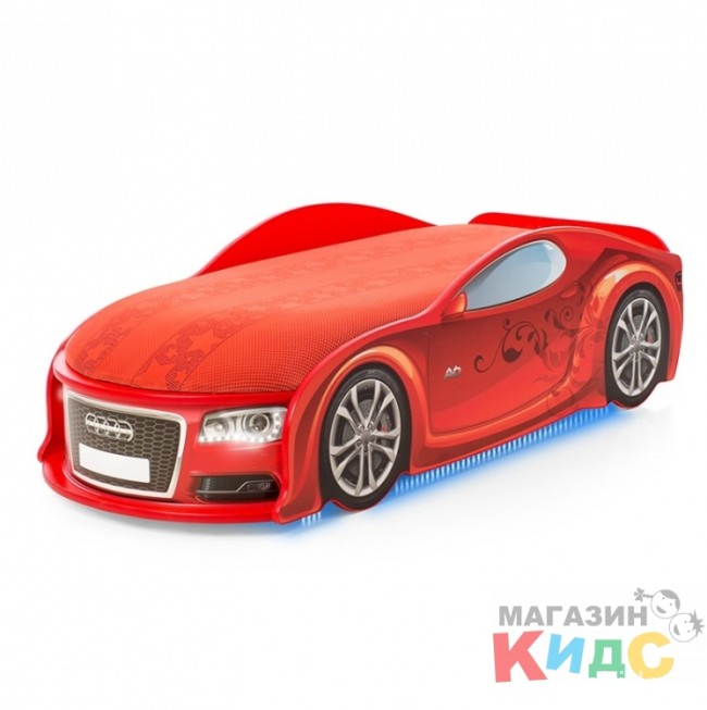 Кровать-машина Futuka Kids UNO с подъемным матрасом