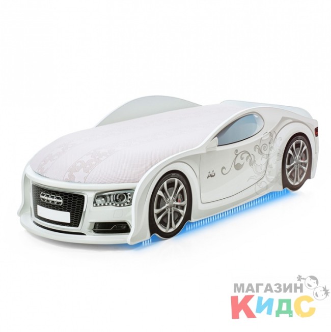 Кровать-машина Futuka Kids UNO с подъемным матрасом