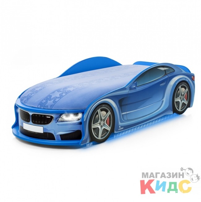 Кровать-машина Futuka Kids UNO с подъемным матрасом