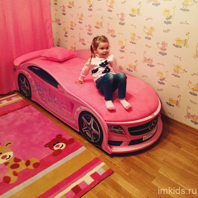 Кровать-машина Futuka Kids UNO с подъемным матрасом