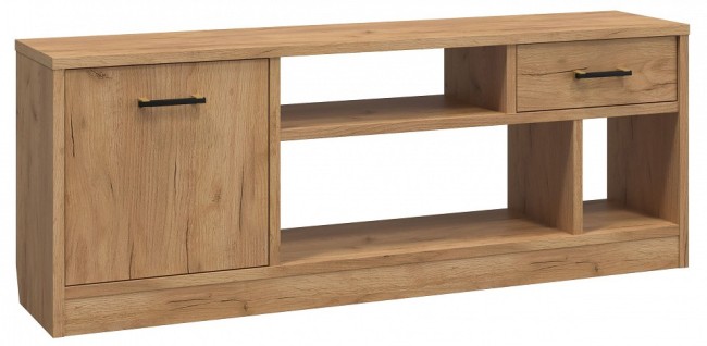 Тумба под ТВ Виктория ВИ-01К (дуб крафт золотой дуб крафт золотой  1600x350x600)