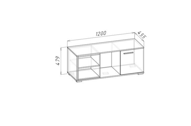 МОНО Тумба под ТВ Т1