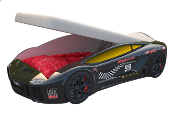 Кровать-машинка "Ламба Next" (под матрас 160х80)