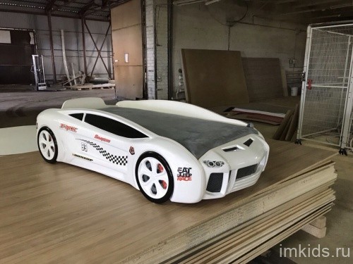 Кровать-машинка "Ламба Next" (под матрас 160х80)