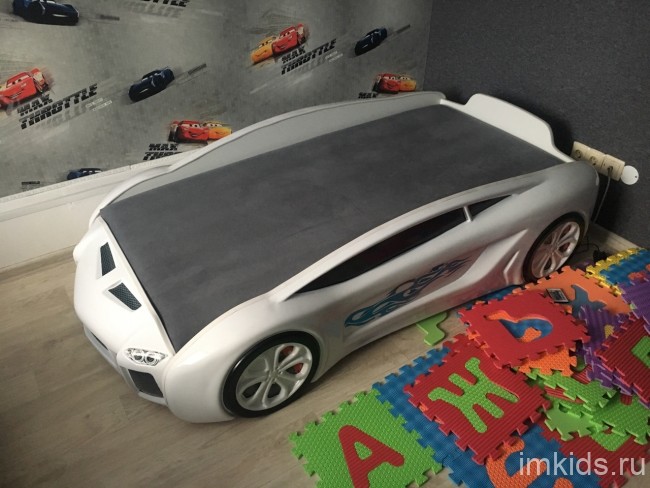 Кровать-машинка "Ламба Next" (под матрас 160х80)