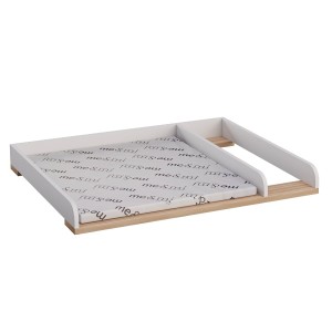 Надставка на комод для пеленания с матрасом "BARNEY PINK"