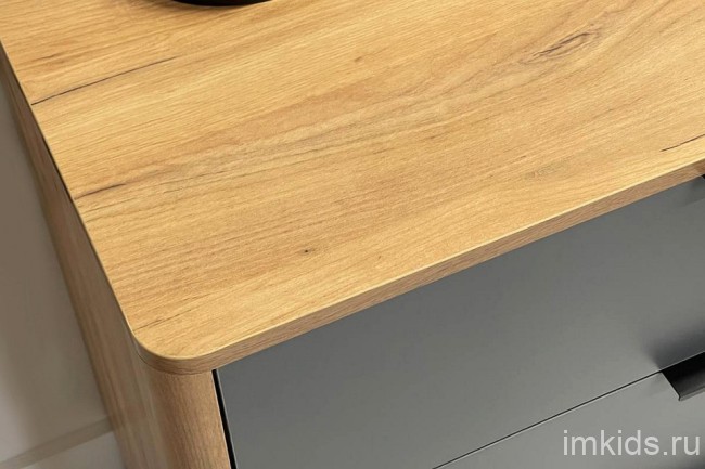 Комод Адам (дуб крафт золотой графит  800x420x736)