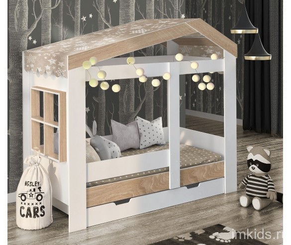 Кровать-домик "Сказка" с окошком