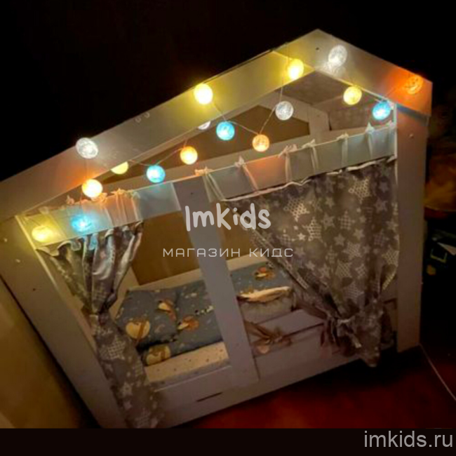 Кровать-домик "Сказка" с окошком