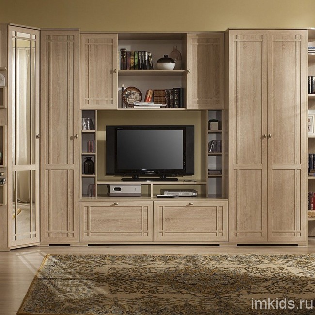 Шкаф МЦН Sherlock 1, дуб сонома