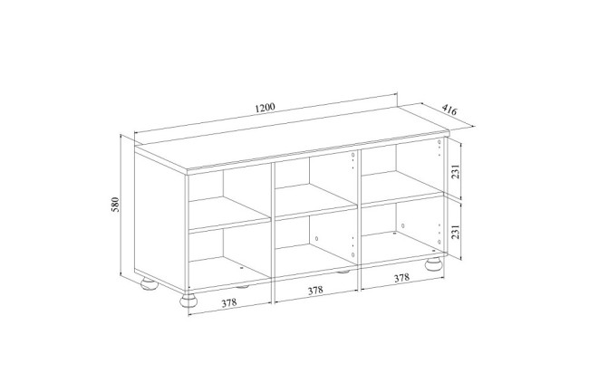 Тумба под ТВ Ассоль АС-56 (белое дерево белое дерево 1200x416x454) Тумба под ТВ Ассоль АС-56 (белое дерево белое дерево 1200x416x454)