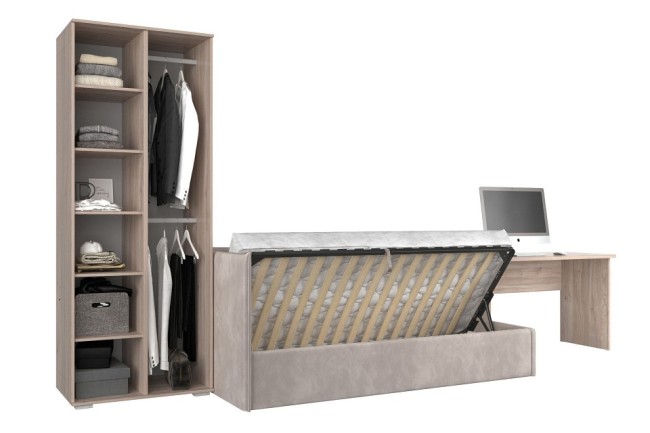 Гарнитур для детской Лайк К5 (дуб мария дуб мария, изумруд сосна )