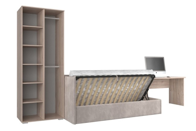 Гарнитур для детской Лайк К5 (дуб мария дуб мария, изумруд сосна )