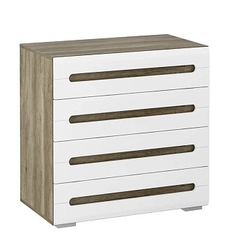 Комод в спальню Наоми КМ-09, белый