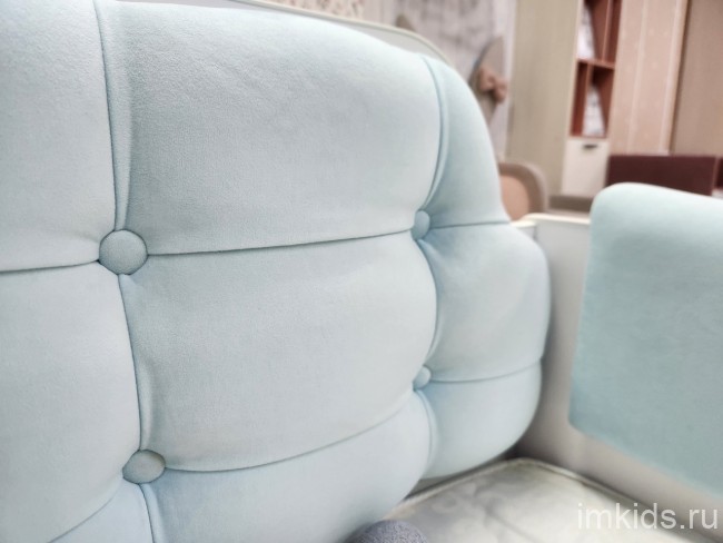 Кровать "Спорт", спальное место 170х80, ткань Тедди 331