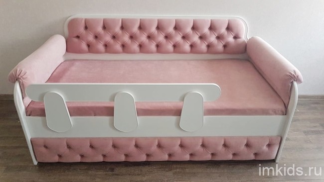 Тахта "Королевская" ящик с каретной стяжкой