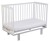 Кроватка Polini Kids Simple 340 (белый, серый   1244x644x960)