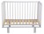 Кроватка Polini Kids Simple 340 (белый, серый   1244x644x960)