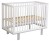 Кроватка Polini Kids Simple 340 (белый, серый   1244x644x960)