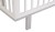 Кроватка Polini Kids Simple 340 (белый, серый   1244x644x960)