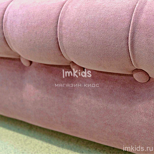 Детская кровать тахта "Тедди", цвет 633 дымчатая сирень