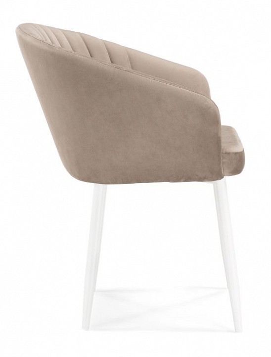 Кресло Корсо (белый  бежевый california 102 640x640x780)