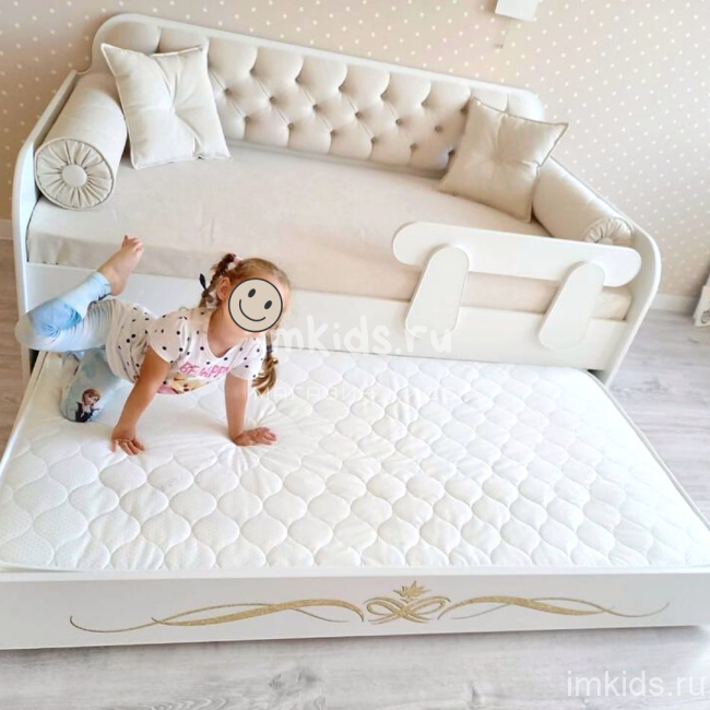 Детская кровать тахта "Крем" 