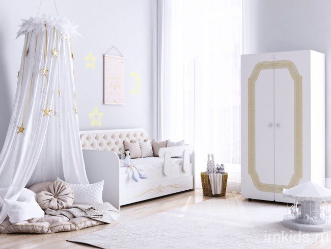 Детская кровать тахта "Крем" 