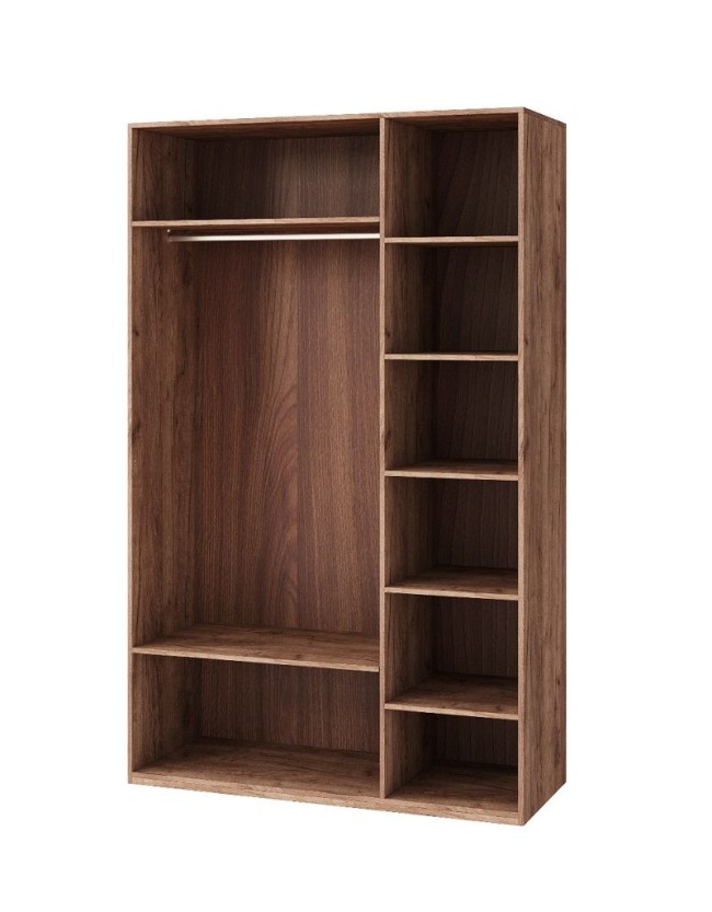 Монреаль (01) Шкаф для одежды и белья 3-х дв. с зеркалом